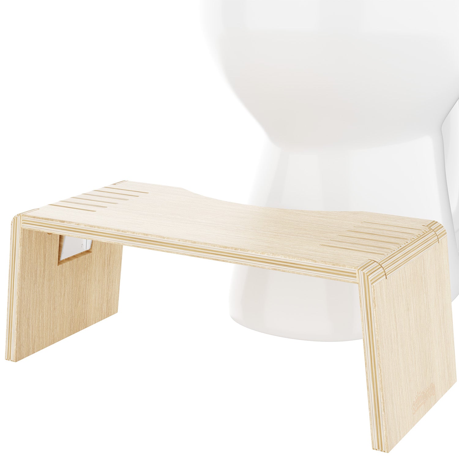 Oslo Oak Folding Stool