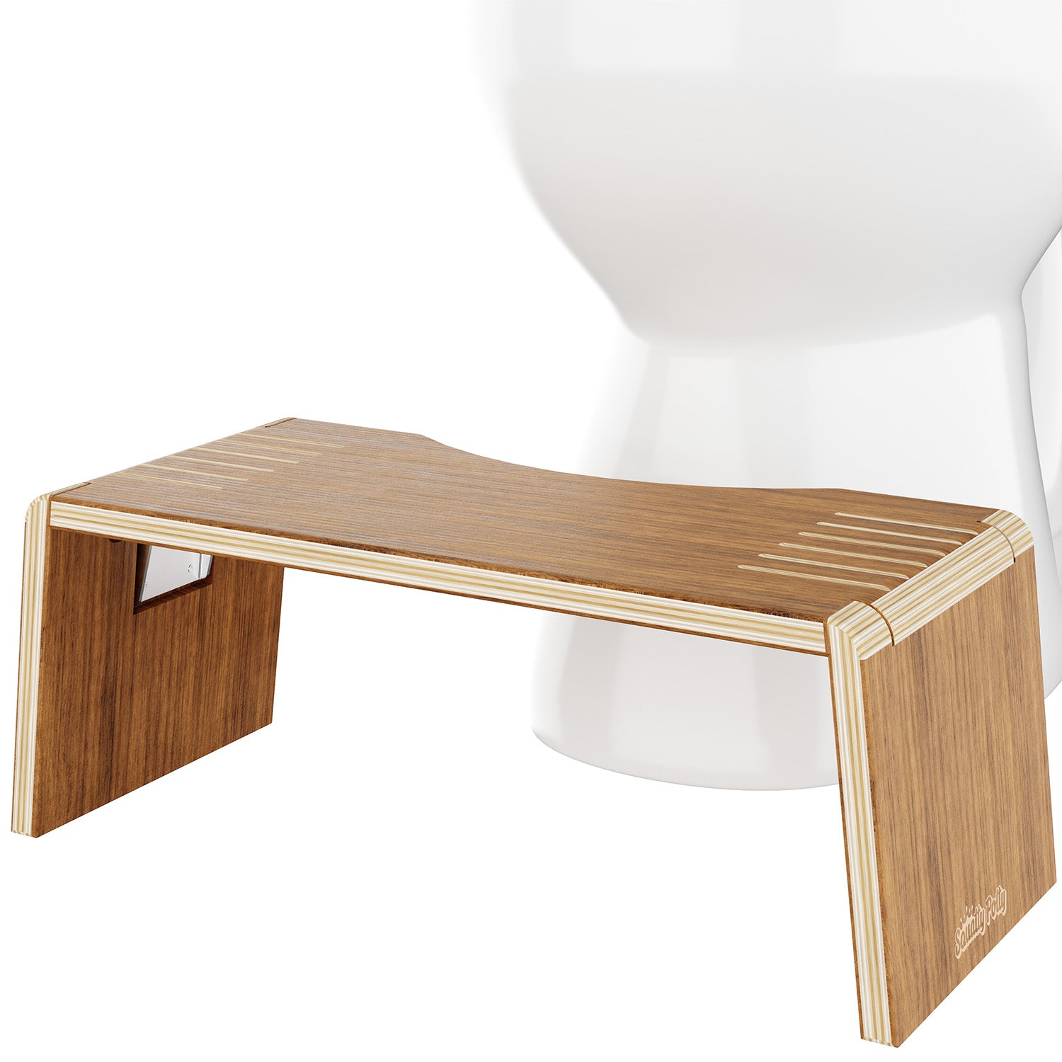 Oslo Teak Folding Stool