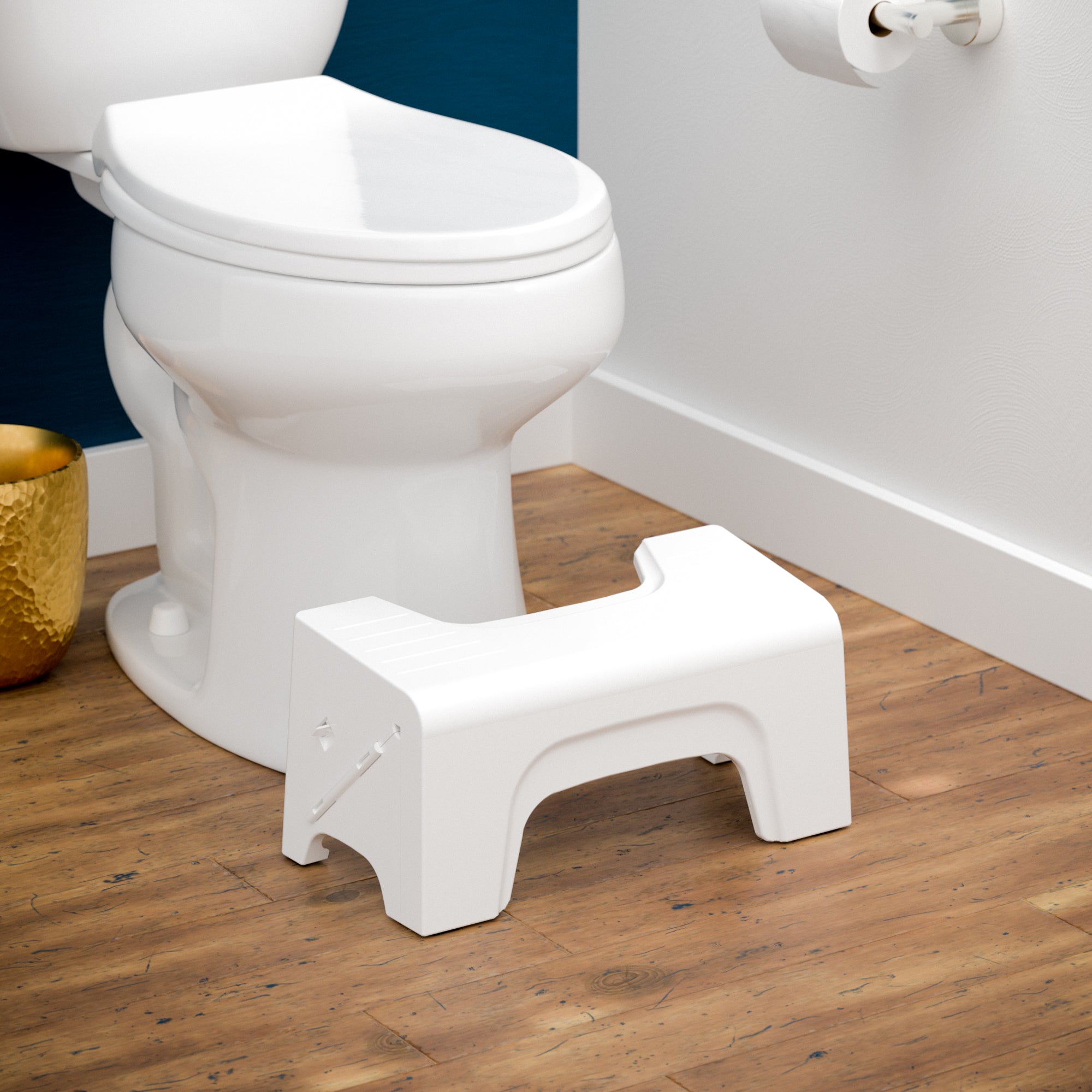 Squatty Potty Fold-N-Stow collapsible toilet stool